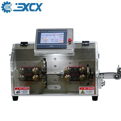 স্বয়ংক্রিয় বৈদ্যুতিক কেবল কাটিয়া এবং স্ট্রিপিং মেশিন মাল্টি কন্ডাক্টর ওয়্যার স্ট্রিপিং মেশিন 4-30 মিমি 2 এর জন্য