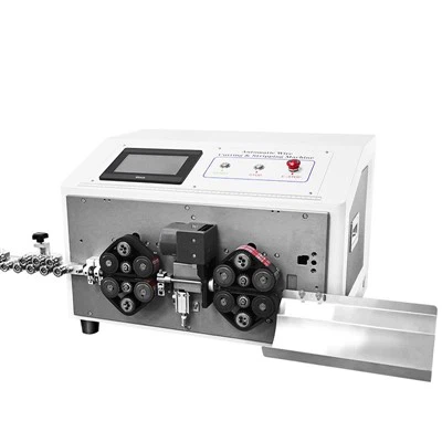 কম্পিউটার ওয়্যার/ কম্পিউটার স্ট্রিপ ওয়্যার মেশিনের জন্য স্বয়ংক্রিয় পিলিং স্ট্রিপিং কাটিং মেশিন